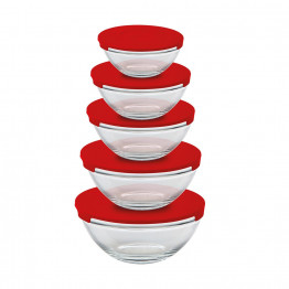 Altom Design komplet zdjelica 5 komada crvena ( 0103005496 )