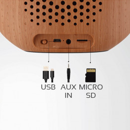 Akai prijenosni Bluetooth zvučnik sa šarenim LED svjetlom ABTS-V8