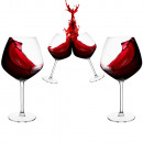 Altom Design čaše za crno vino Rubin XXL 750 ml - 0103006628