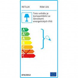 Retlux zidna svjetiljka RSM 101