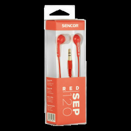 Sencor slušalice SEP 120 RED