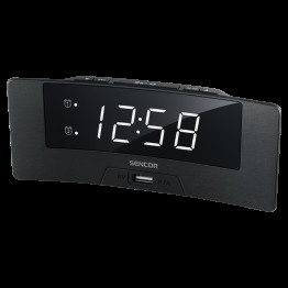 Sencor digitalni alarm sat s USB punjačem SDC 4912 WH