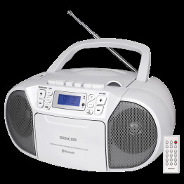 Sencor prijenosni radio SPT 3907 W  Bluetooth /CD/ MP3/SD/USB/AUX