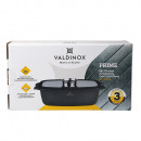 Altom Design posuda za pečenje sa staklenim poklopcem Valdinox Prime 32 cm x 21 cm 5,7 litara