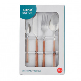 Altom Design pribor za jelo Happy Home set 24 komada