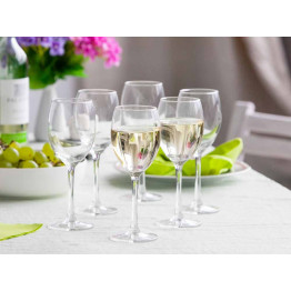 Altom Design čaše za bijelo vino Diamond 250 ml komplet 6 komada