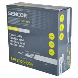 Sencor koaksijalni kabel SAV 6906-100m