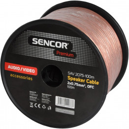 Sencor kabel za zvučnik  SAV 2075-100m  2x0,75mm2