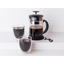 Altom Design termo staklene šalice za kavu i čaj Andrea 300 ml (set od 2 čaše) + vrč 800 ml - 020302363