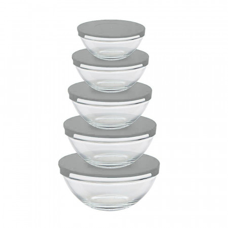 Altom Design komplet zdjelica 5 komada siva - 0103005470