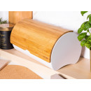 Altom Design posuda za kruh s bambusovim poklopcem, dekor bambus, 38x24x20 cm - 020401751