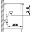 BLANCO Sudoper BLANCOANDANO 340-U
