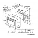 BOSCH Ugradbena pećnica VBD5780S0