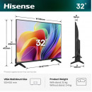 HISENSE TV LED 82cm 32A4S HISENSE TV LED 82cm 32A4S