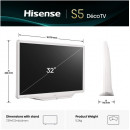 HISENSE TV LED 82cm 32S5Q