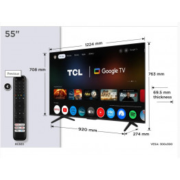 TCL TV QLED 139cm 55P7K