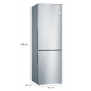 BOSCH Hladnjak kombinirani KGV36VLEAS BOSCH Hladnjak kombinirani KGV36VLEAS